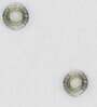 Green Abstract Polyester 7 Ft Sheer Eyelet Door Curtain