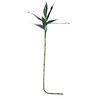 Green Polyester Artificial Bamboo Stick Plant Without Pot