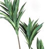 Green Polyester Artificial Draceana Plant Without Pot