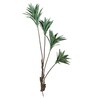 Green Polyester Artificial Draceana Plant Without Pot
