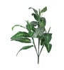 Green Polyester Artificial Elephant Ear Plant Without Pot