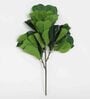 Polyester Green Fiddle Leaf Without Pot Artificial Plants