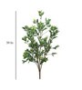 Green Polyester Artificial Hide Plant Without Pot