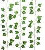 Green Polyester Artificial Ivy Garland Creeper Plant Without Pot