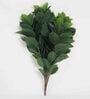 Polyester Green With Medium Leaves Without Pot Artificial Plants