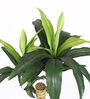 Green Polyester Artificial Plant With pot