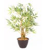 Green Polyester Artificial Plant With pot