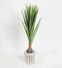 Polyester Green Tropical Dracaena Without Pot Artificial Plants