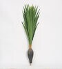 Polyester Green Tropical Dracaena Without Pot Artificial Plants