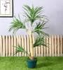 Green Polyester Artificial Yucca Plant With Pot