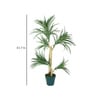 Green Polyester Artificial Yucca Plant With Pot