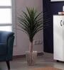 Polyester Green Yucca With Pot Artificial Plants