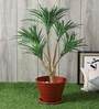Green Polyester Artificial Yucca Plant Without Pot