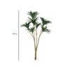 Polyester Olive Green Yucca Without Pot Artificial Plant