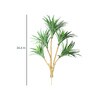 Green Polyester Artificial Yucca Plant Without Pot