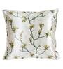 Green Floral Polyester Blend 16 x 16 Inch Cushion Covers (Set of 5)