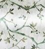 Green Floral Polyester Blend 16 x 16 Inches Cushion Covers (Set of 5)