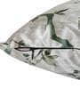 Green Floral Polyester Blend 24 x 24 Inch Cushion Covers (Set of 2)