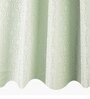 green Polyester Blend Geometric 9ft Light Filtering Eyelet Long Curtain