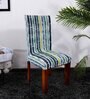 Multicolor Printed Polyester Blend 14x38 Inches Chair Covers (Set of 4)
