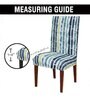Multicolor Printed Polyester Blend 14x38 Inches Chair Covers (Set of 4)