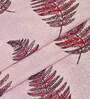 Red Traditional Polyester 5 Ft Semisheer Eyelet Window Curtains (Set of 2)