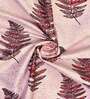 Red Traditional Polyester 5 Ft Semisheer Eyelet Window Curtains (Set of 2)