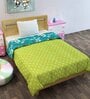 Green Polyester Floral 120 GSM Single Bed Kids Comforters Green Polyester Floral 120 GSM Single Bed Kids Comforters