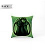 Green Polyester Marvel 16x16 inches Reversible Kids Cushion (1 Pc)