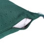 Green Polyester Polka Dots 40x40 inches Cushion Covers Set of 5