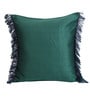 Green Polyester Polka Dots 40x40 inches Cushion Covers Set of 5