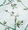 Green Polyester Light Filtering 8 Feet Eyelet Curtain (1 Piece)