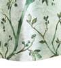 Green Polyester Light Filtering 8 Feet Eyelet Curtain (1 Piece)