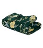 Green Polyester Solid 105 GSM Double Bed Comforter