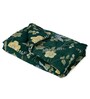 Green Polyester Solid 105 GSM Single Bed Comforter