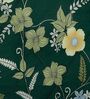 Green Polyester Solid 105 GSM Single Bed Comforter
