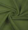 Green Polyester Solid 9ft Greenout Eyelet Door Curtain (2 Pc)