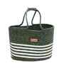 Green Polypropelyene Braided Monaco Storage Basket
