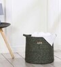 Green Polypropylene 52 Ltr (3Pcs) Storage Basket
