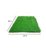 Green Polypropylene High Density 3 X 2 Feet Carpet (35 Mm) Artificial Grass