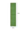 Green Polypropylene 118 x 24 Inches Machine Made Floor Runner
