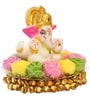 Lord Ganesha Multicolour Polyresin Idol