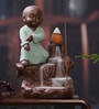 Buddha Smoke Fountain with 10 Backflow Cone Decorative Incense Holder