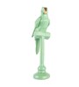 Green Polyresin Premium Parrot Figurine