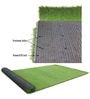 Green Polyster Uv Resistant Artificial Lawn Grass For Balcony, Doormat And Lawn Use