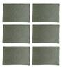 Premium (12x18) Green Jute (Set of 6) Placemat