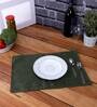 Premium (12x18) Green Jute (Set of 6) Placemat