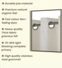 Green Premium Jute Solid 7ft Light Filtering Eyelet Longdoor Curtain (1 Pc)