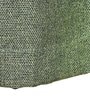 Green Premium Jute Solid 7ft Light Filtering Eyelet Longdoor Curtain (1 Pc)
