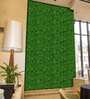Green Pvc Artificial Garden Mat With Leaf For Vertical Wall Garden Artificial Grass